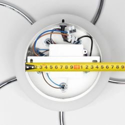 Citilux Джемини CL229251E LED RGB Люстра с пультом Хром