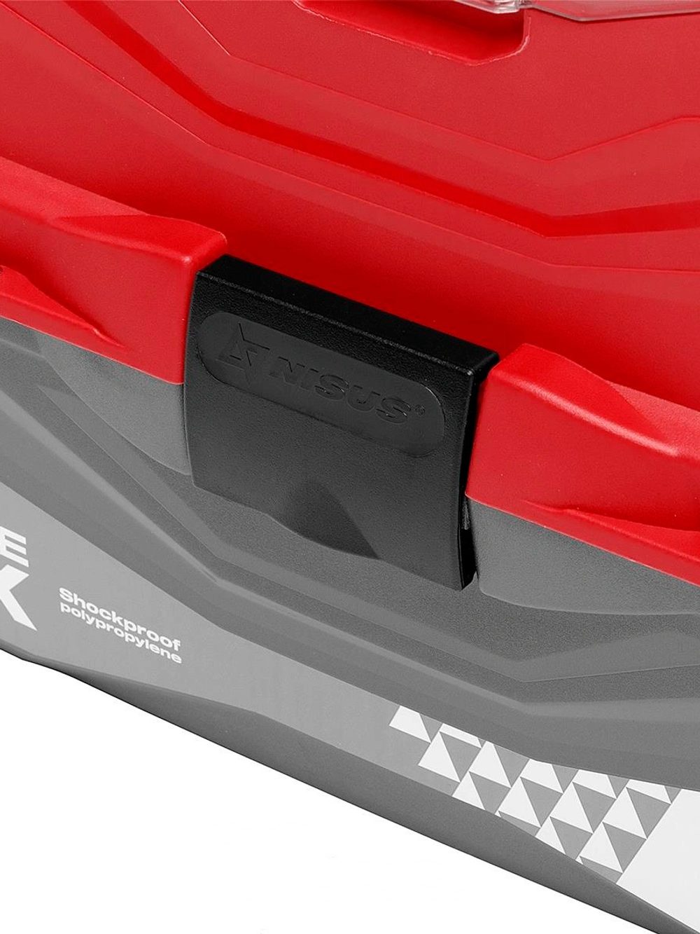 Ящик для снастей Nisus Tackle Box трехполочный красный (N-TB-3-R)