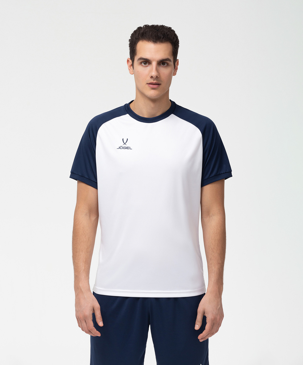 Футболка игровая CAMP Reglan Jersey, белый/темно-синий