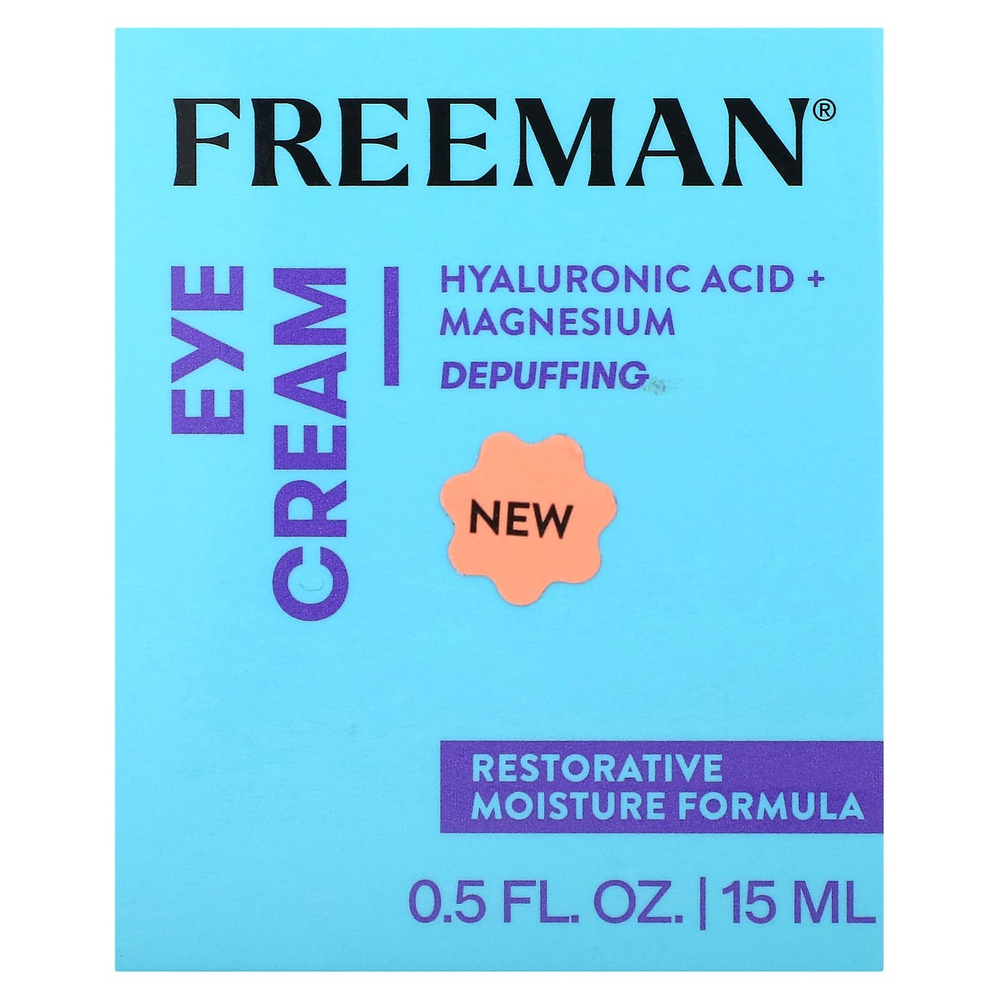 Freeman Beauty, Восстанавливающий крем для кожи вокруг глаз, депаффинг, 15 мл (0,5 жидк. унц.)