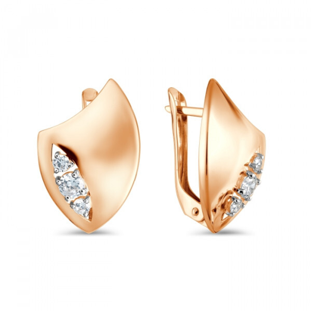 Серьги из золота 585 пробы