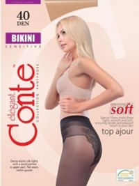 Conte Bikini Колготки женские 40d, p.4 grafit