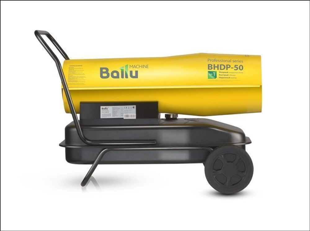 Тепловая пушка дизельная Ballu BHDP-50 прямой нагрев / 50 кВт