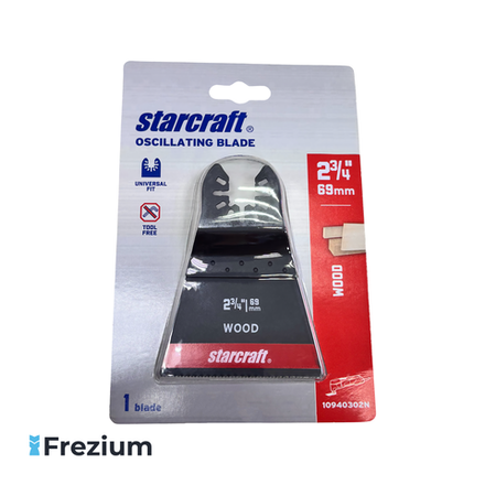 Насадка прямая удлиненная для реноватора по дереву 69 мм