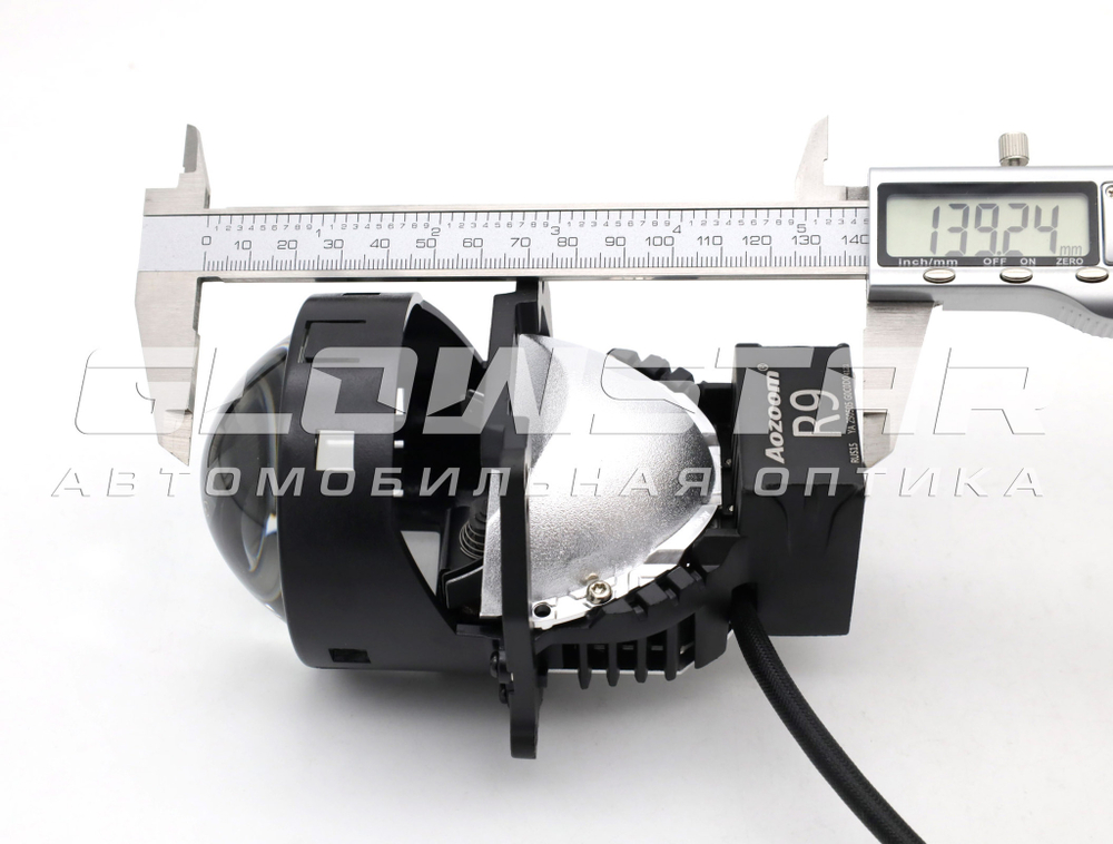 Билед модули Aozoom R9 2025 3.0 дюйма, 2 чипа, 5500K, 12V, 60W/68W, крепление 3R (комплект, 2шт)