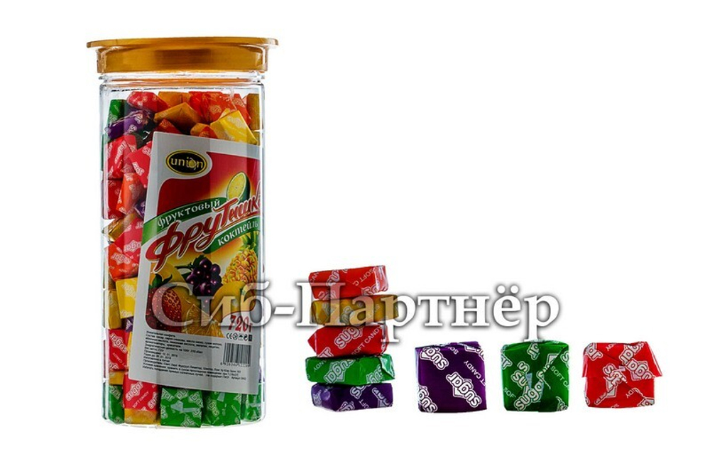 Конф. жев. "Фрутишка" фрукт. коктейль (720гр*1шт*20б)