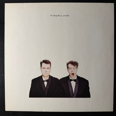 Pet Shop Boys ‎– Actually (Европа 1987г.)