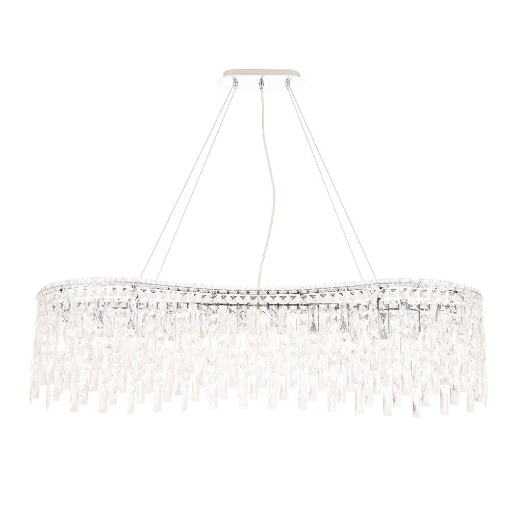 Подвесная люстра Crystal Lux ABRIL SP12 L1200