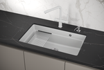 Кухонная мойка GRANULA Kitchen Space (7303U, АРКТИК)