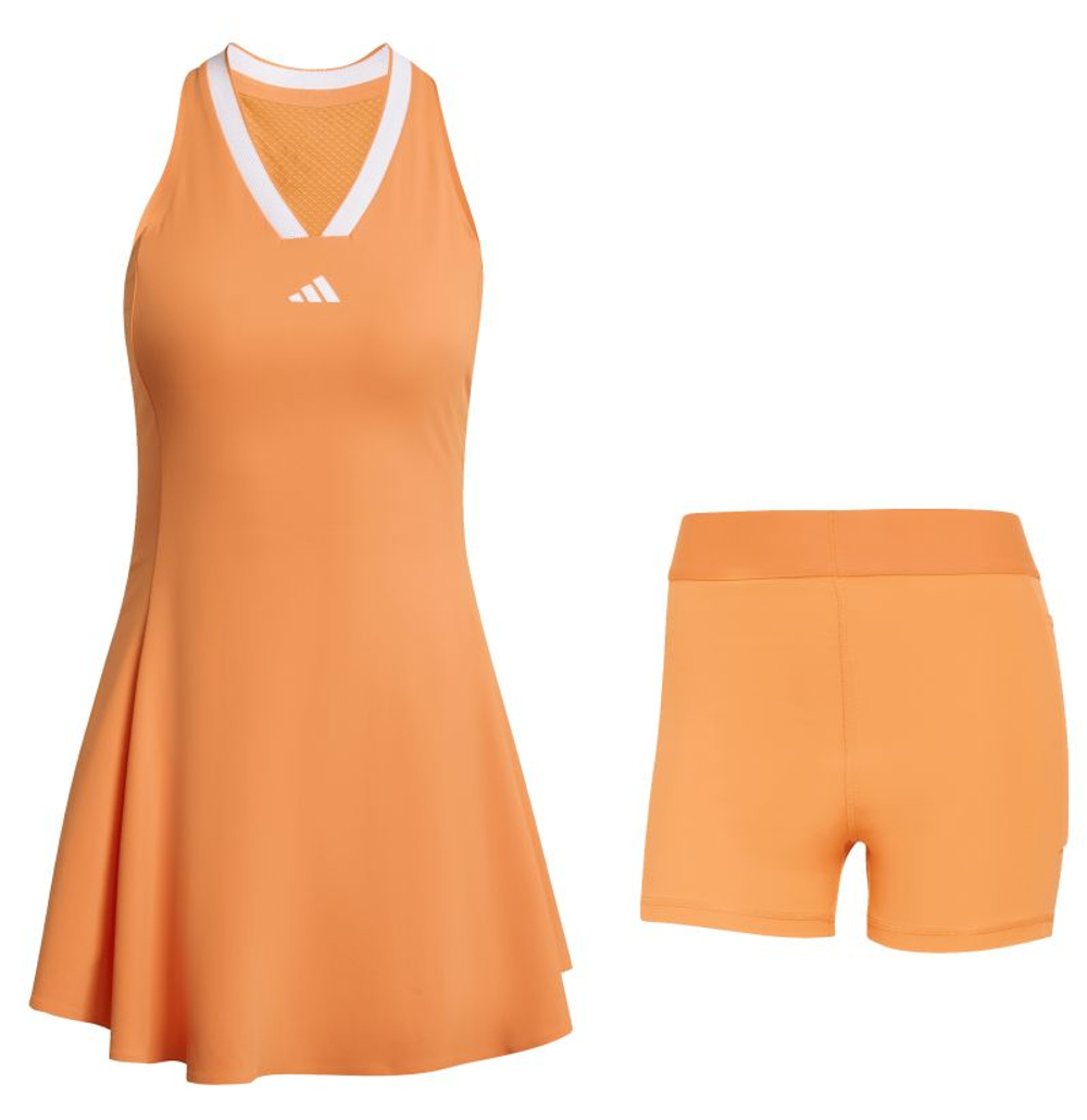 Теннисное платье Adidas Tennis Climacool Pro - pure orange/white
