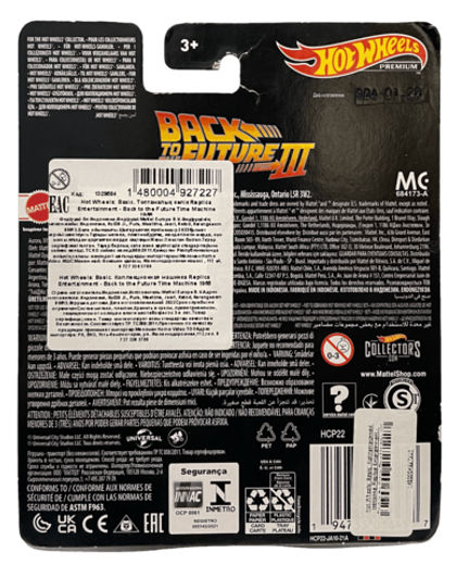 Hot Wheels Premium Back To The Future III Time Machine - 1955 (2022)