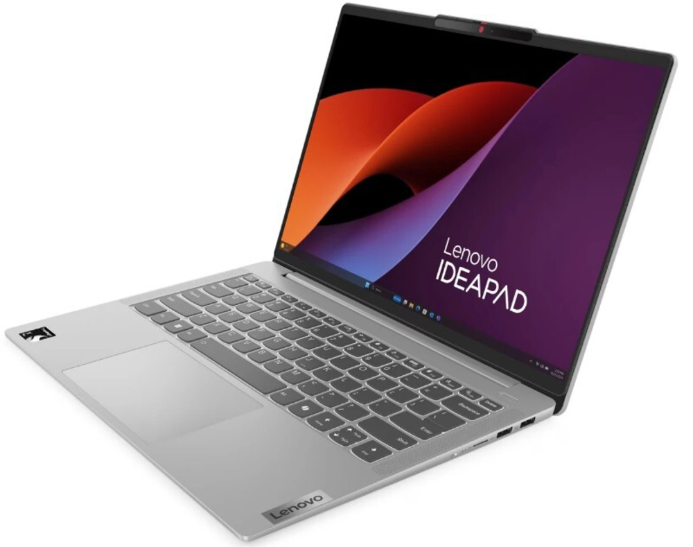 Ноутбук  Lenovo IdeaPad Slim 5 14Q8X9 14 ", Snapdragon, 16 Гб RAM, 512 Гб SSD, Adreno, Серый