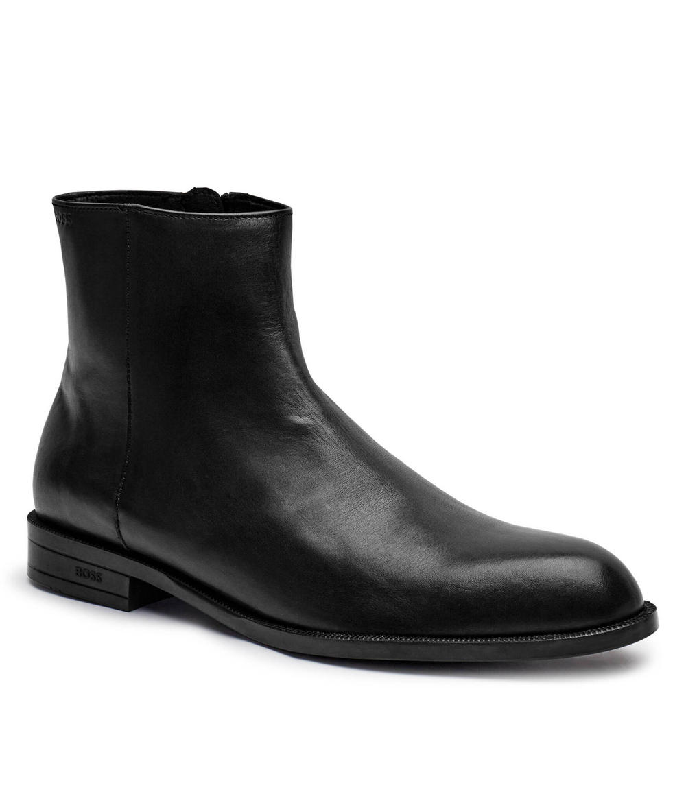 Кожаные высокие сапоги Tayil BOSS BLACK - черный(50529151)