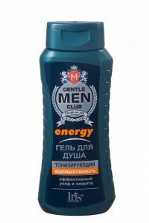 Iris Gentlemen club Гель для душа «ENERGY тонизирующий» 400мл