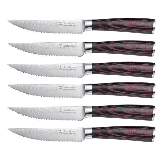 Набор ножей для стейка butcher, 11,5 см, 6 шт.