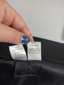 Юбка базовая черная 56 размер