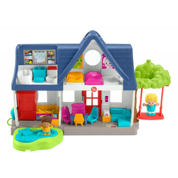 Игровой домик Fisher-Price Little People - Интерактивный Дом Фишер Прайс HCJ65