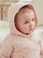 Куртка с запахом для малышей Next K82-448, Светло-розовый