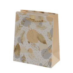 GAEM Пакет подарочный XS (бумага 210г/м2, блок микс 12шт), L12 W6 H14 см, 4в.