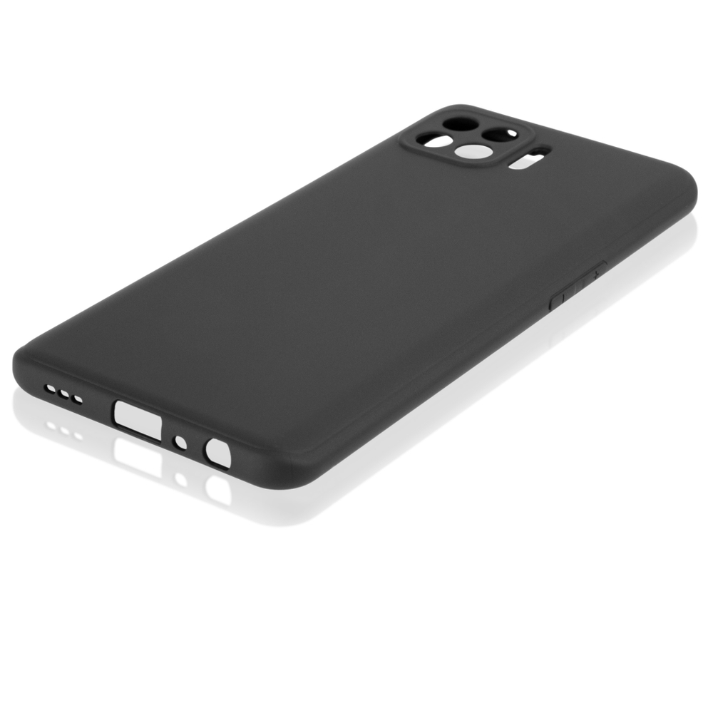 Чехол ROSCO для Oppo Reno4 Lite оптом (арт. OPPO-R4L-COLOURFUL-BLACK)