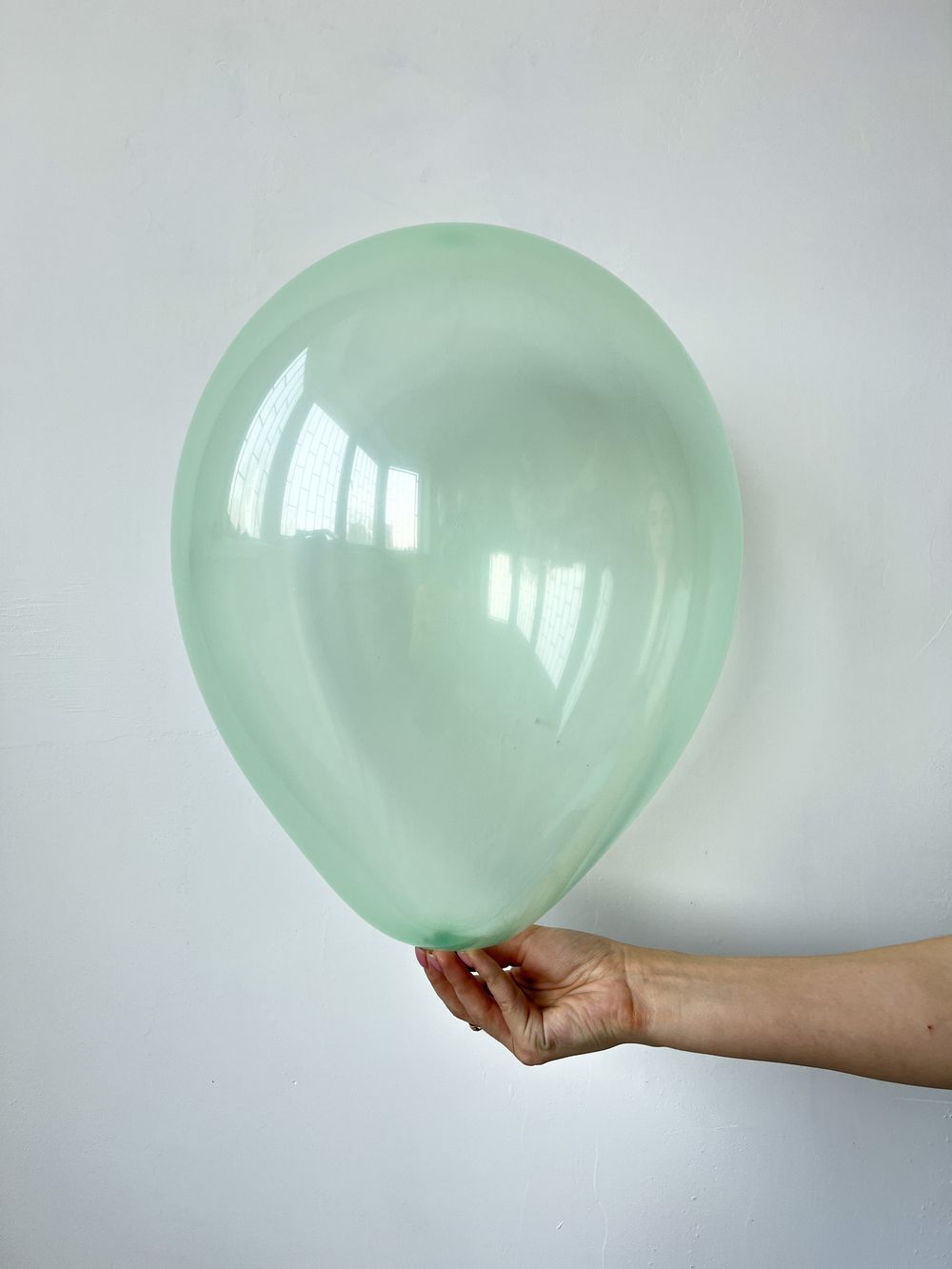 Шар кристалл хрустальный 12" / 30 см  зеленый Green (БГ-17) 