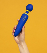 Синий вибратор-вонд 23см Romp Flip RPWDSG5