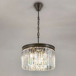 Citilux Мартин CL332081 Люстра хрустальная подвесная Прозрачная
