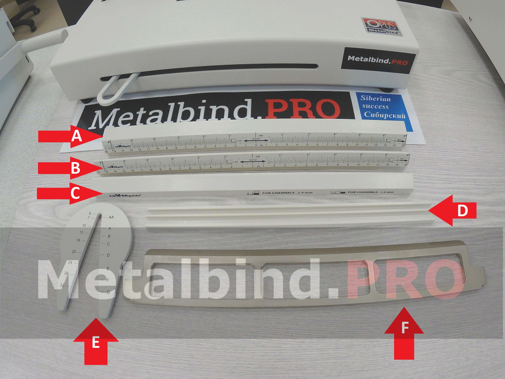 Клин (F) для разжимания каналов Metalbind OPUS O.MB Debinding Tool для Atlas 300 / MB300 / MBE300