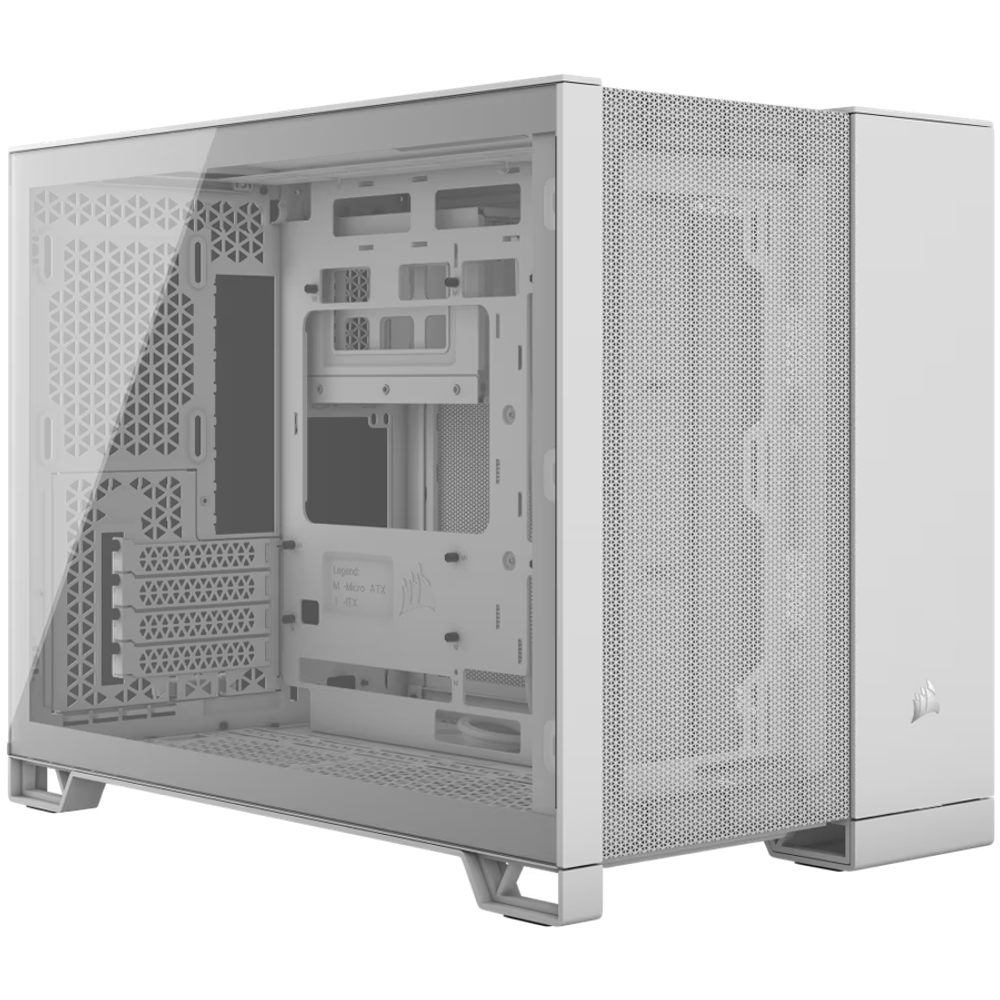 Corsair 2500D Airflow Tempered Glass Mid-Tower, White
