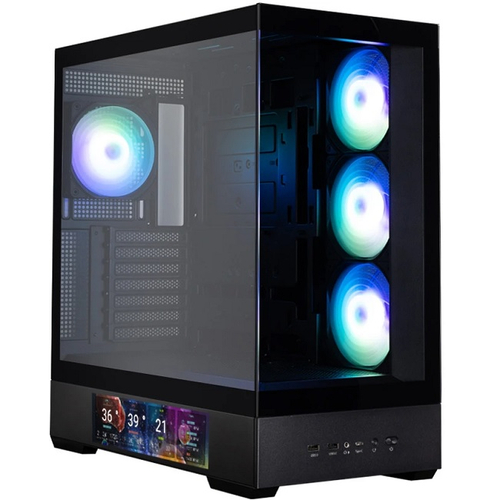 Корпус MidiTower Zalman P40 DS ARGB, ATX, черный (P40 DS Black)