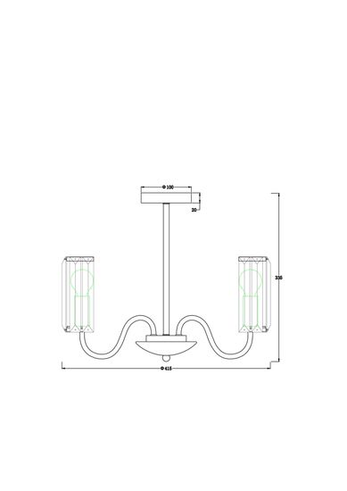 Люстра Freya FR2025PL-05CH