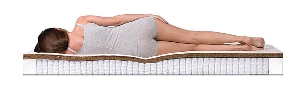 Матрас Dreamline Great Comfort Cocos Soft 1000 пружинный 90х195 см
