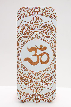Доска садху Ом большой медные гвозди