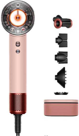 Фен Dyson Supersonic HD16 Nural Gift Edition (Kanzan Pink) с кейсом EU (Наша вилка)