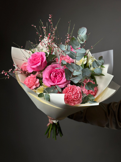 Сборный букет «Фламинго»