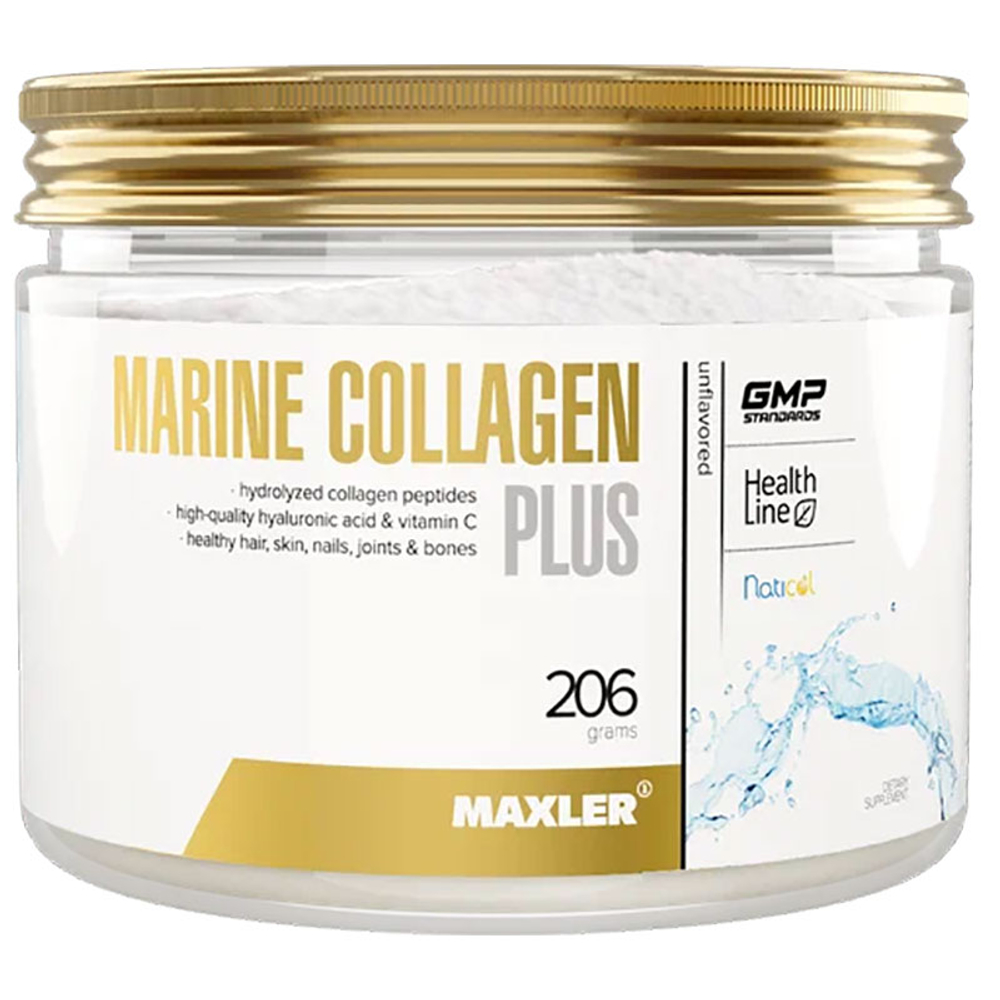Maxler Marine Collagen Plus (Collag/Hyaluron/Vit C) (206 гр.) [M]