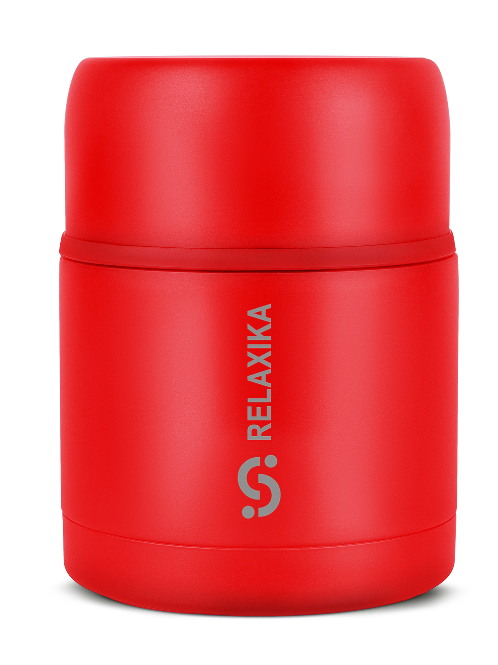 Термос для еды Relaxika 301 (0,5 литра), красный