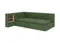 Диван-кровать Cube c нишей M (зелено-голубой FiberGuardе)
