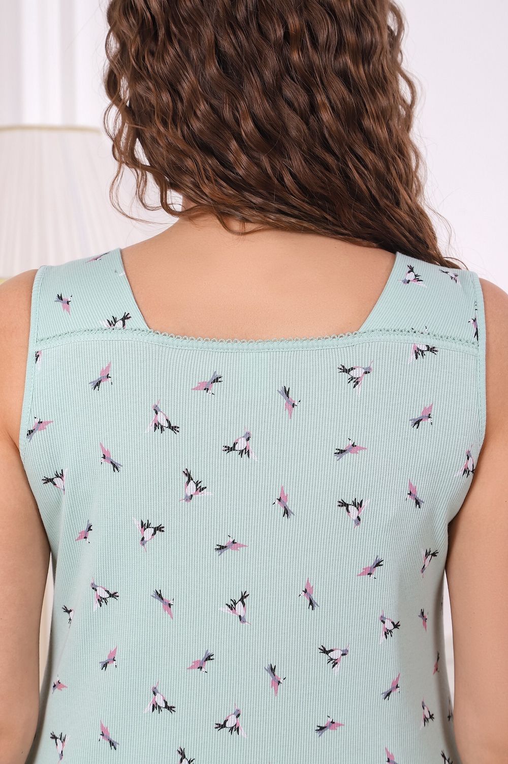 Ночная сорочка Амалия-6 Виотекс ЗЕЛЁНЫЙ