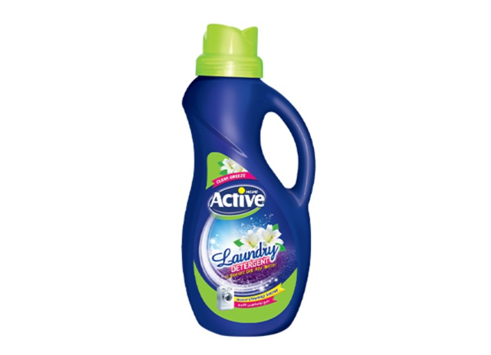 ACTIVE ИРАН / Гель для стирки белья универсальный "Clean Breeze" Альпийские луга, 1500 мл х 9