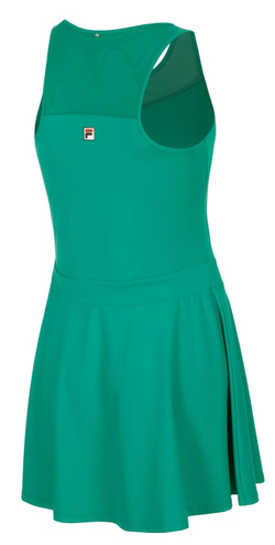 Теннисное платье Fila Dress Franja - court green