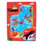 Развивающая игрушка деревянная Рыбалка магнитная, C-41816