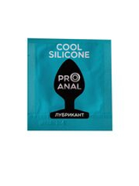 Анальный водно-силиконовый гель-лубрикант Silicon Love Cool - 3 гр.
