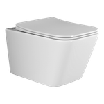 Комплект подвесной безободковый унитаз Ceramica Nova Metric + инсталляция с клавишей смыва, хром глянцевый CN3007_1001CH_1000