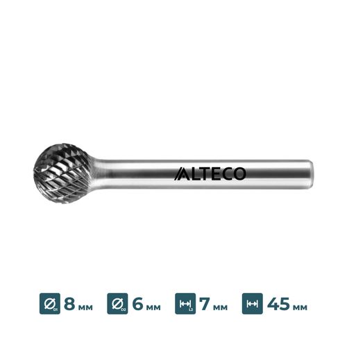 Борфреза по металлу ALTECO D 0807/6 MX