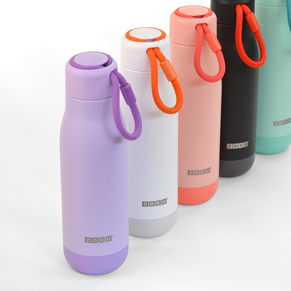 Термос 500мл Zoku белый