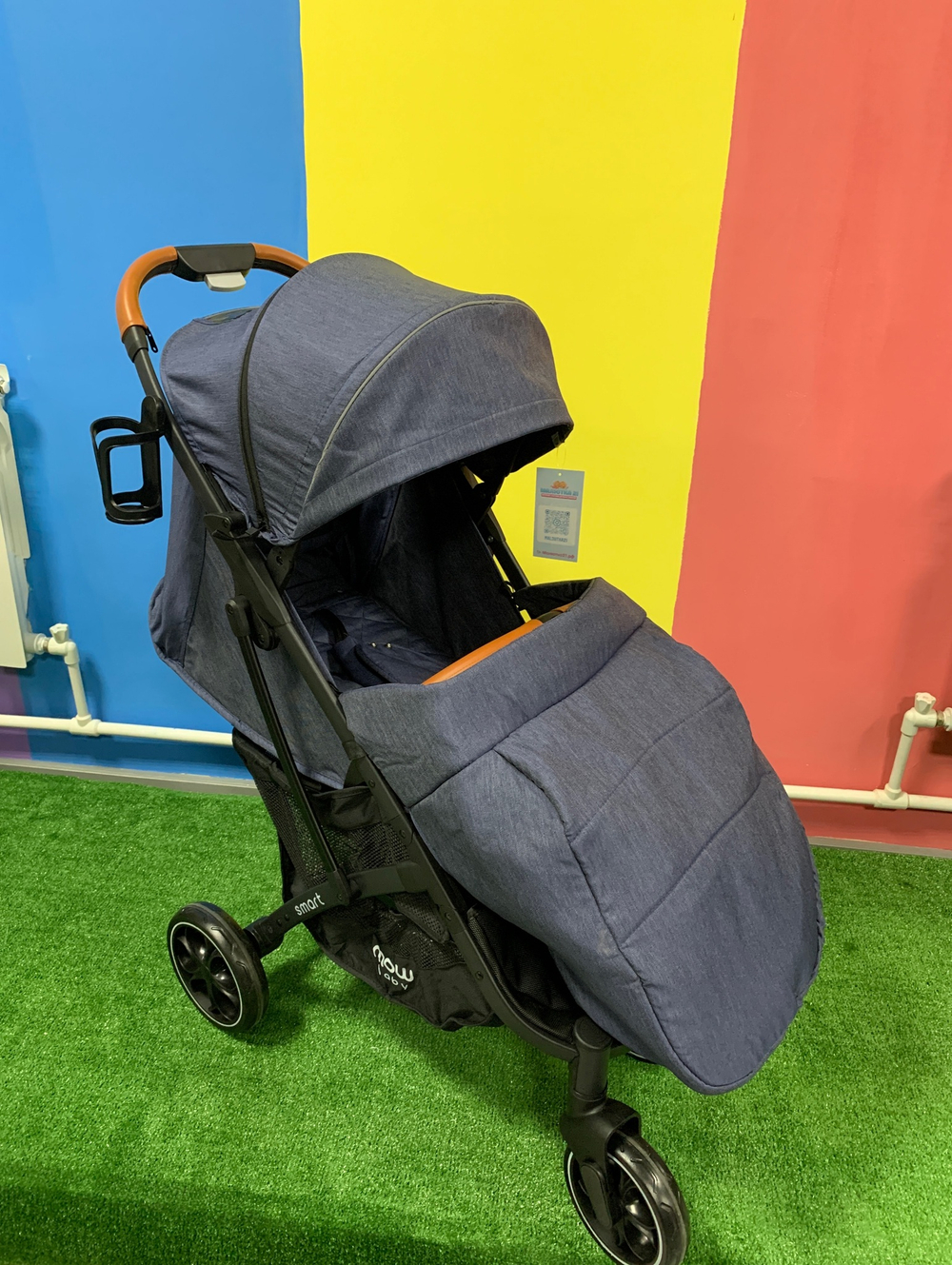 Коляска детская MOWBaby "SMART" MB101 Blue