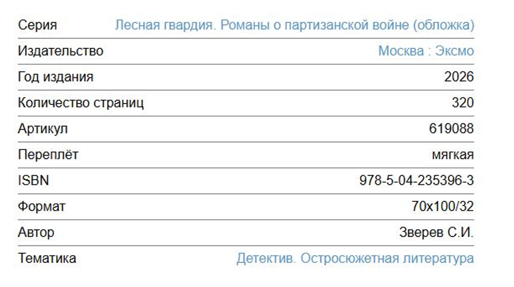 Список новинок 06 апреля 2026