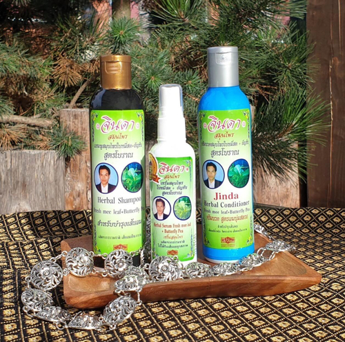 Лосьон на травах от выпадения волос Jinda (Джинда)