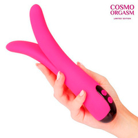 Розовый вибромассажер 22см Bior Toys Cosmo Orgasm CSM-23157
